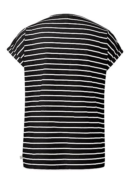 QS Kurzarmshirt Locker geschnittenes T-Shirt aus günstig online kaufen