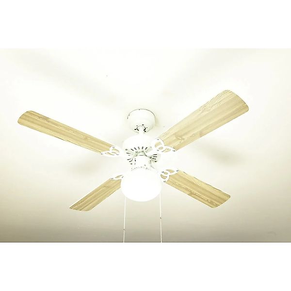 WESTINGHOUSE Westinghouse Deckenventilator Vegas Weiß 105 cm mit Beleuchtun günstig online kaufen