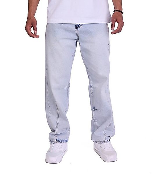 Denim Distriqt Loose-fit-Jeans Basic Baggy HiP HoP Herren Jeans Hellblau W3 günstig online kaufen