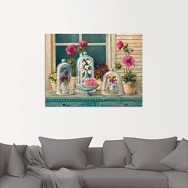 Artland Wandbild "Kollektion mit Blumen", Arrangements, (1 St.), als Alubil günstig online kaufen