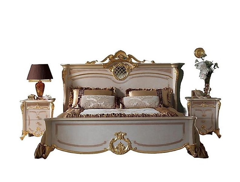 JVmoebel Bett Schlafzimmer Betten Doppelbett Bettrahmen Hotel Polster Möbel günstig online kaufen