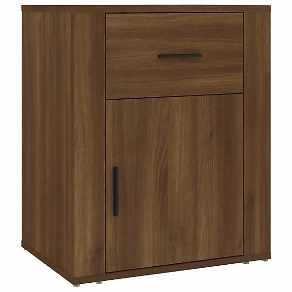 Vidaxl Nachttisch Braun Eichen-optik 50x36x60 Cm Holzwerkstoff günstig online kaufen