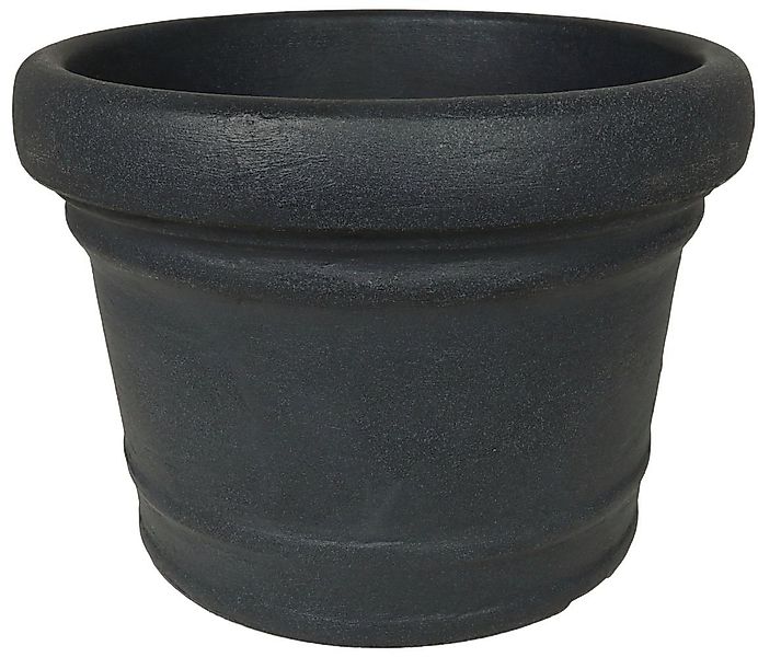 Heimwerkercenter Pflanzkübel MePla Blumentopf Monza ø30 cm, Anthrazit, fros günstig online kaufen