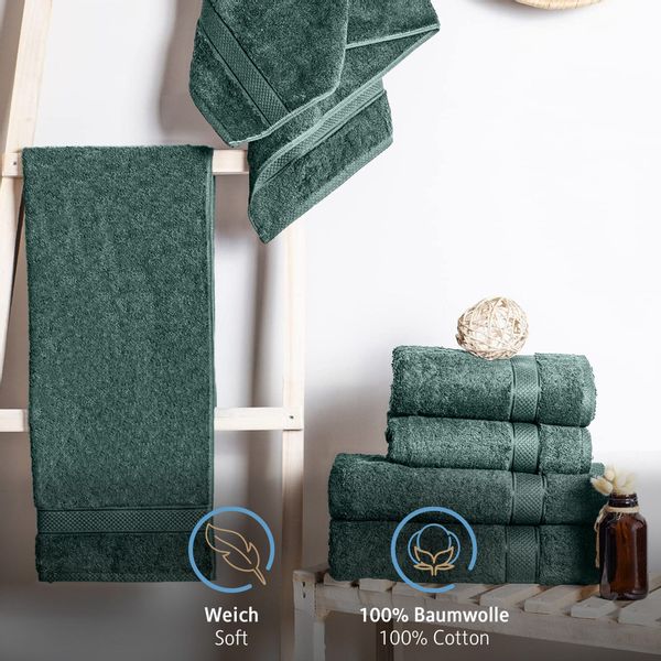 Komfortec Handtücher 100% Baumwolle, 470 g/m², günstig online kaufen