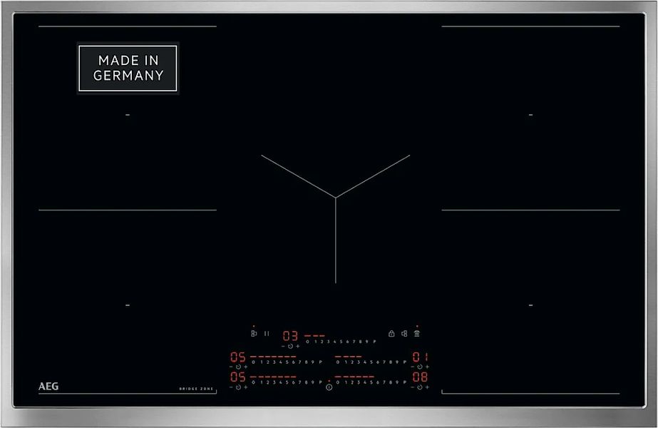 AEG Induktions-Kochfeld "TK85IM0FRB" PowerBoost, 5 Kochzonen, Hob²Hood, Dou günstig online kaufen