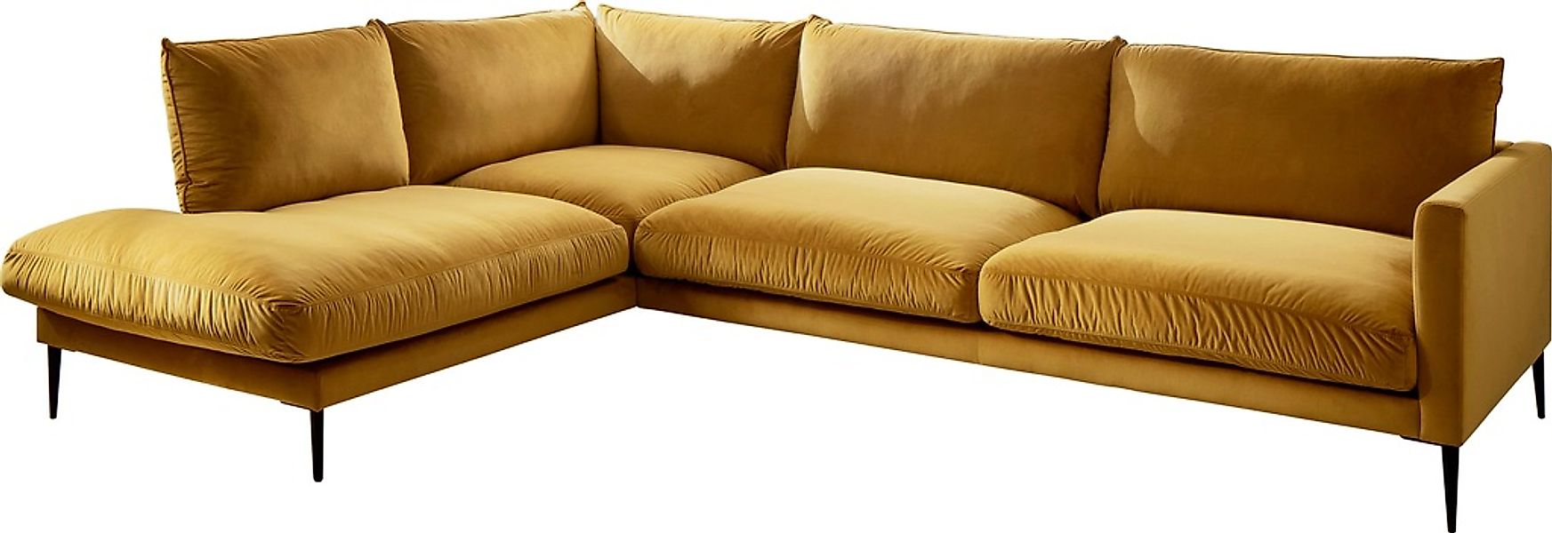 Trends by HG Polsterecke »Svea L-Form«, Ottomane rechts oder links, mit Met günstig online kaufen