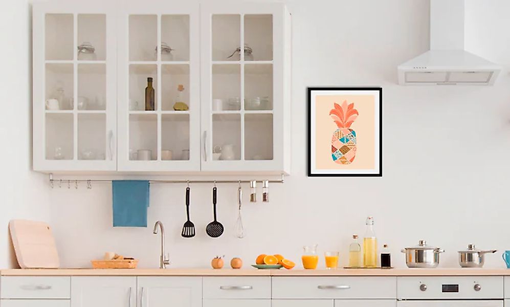 queence Bild »Floyd«, Obst-Obst Bilder-Essen-Lebensmittel-Kunst-Abstrakt-An günstig online kaufen