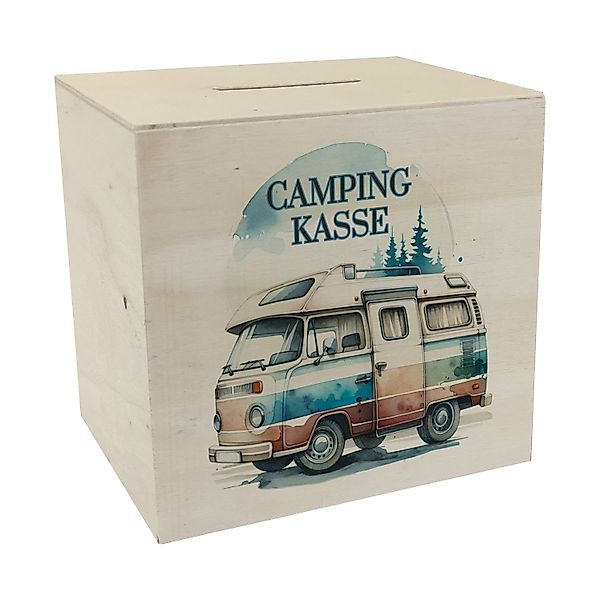 speecheese Spardose Campingwagen Spardose aus Holz günstig online kaufen