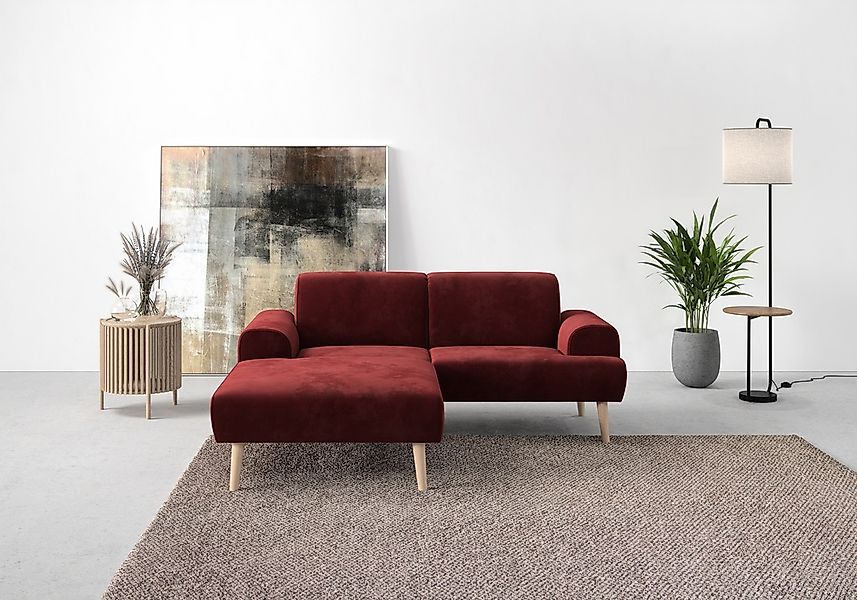 andas Ecksofa "Swift Scandic Design, komfortabler Federkern, Breite 192cm, günstig online kaufen