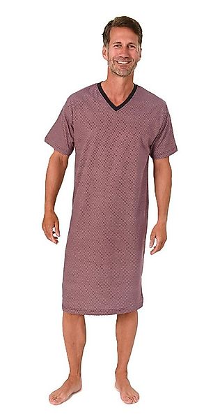 Normann Pyjama Normann Herren kurzarm Nachthemd – auch in Übergrößen günstig online kaufen