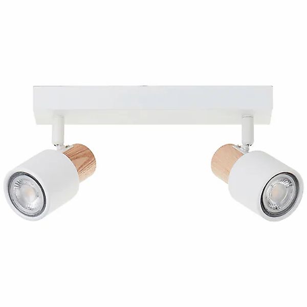 Brilliant Deckenstrahler »Pini« GU10 1 Stk. 15 x 6 x 33 cm, 2 x GU10, schwe günstig online kaufen