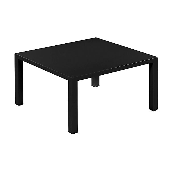 emu - Round Garten-Beistelltisch 80x80x42cm - schwarz/pulverbeschichtet/LxB günstig online kaufen