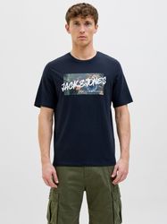Jack & Jones Print-Shirt JJHAWAII SHAPE günstig online kaufen