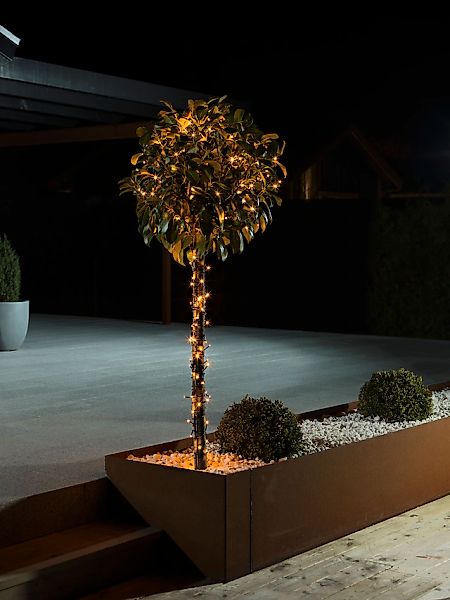 KONSTSMIDE LED-Lichterkette »Weihnachtsdeko aussen«, 120 St.-flammig, LED L günstig online kaufen