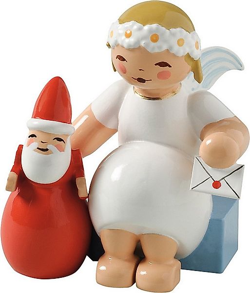 Wendt & Kühn Dekofigur Wendt & Kühn 'Margeritenengel, sitzend, mit Weihnach günstig online kaufen