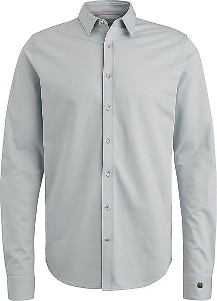 Cast Iron Hemd Twill Jersey Hellblau - Größe S günstig online kaufen
