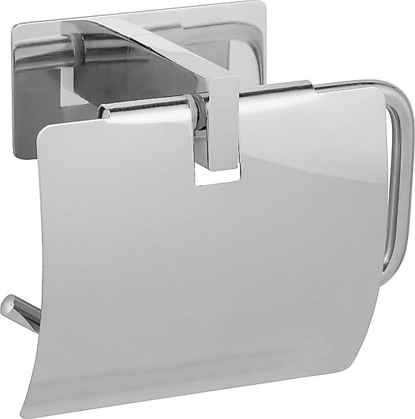 WENKO Toilettenpapierhalter Turbo-Loc® Genova Shine, Befestigen günstig online kaufen