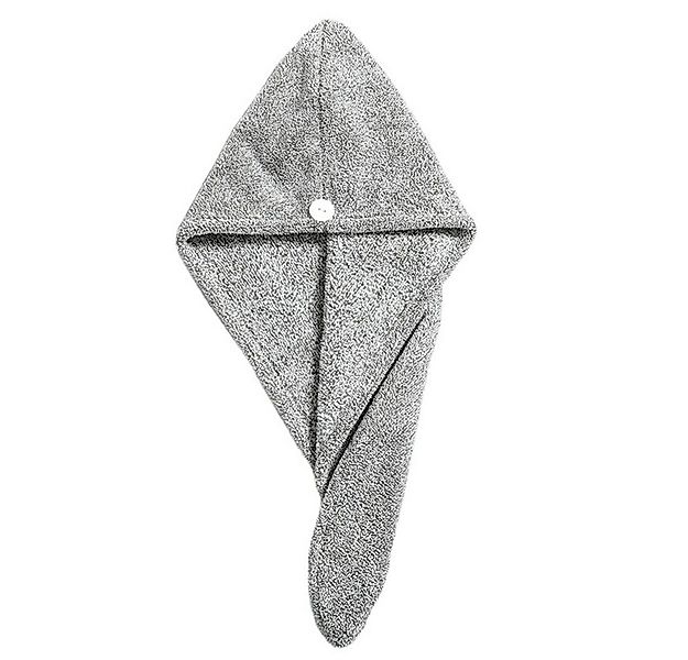 Coonoor Turban-Handtuch Haarhandtuch, Mikrofaser Bambusholzkohle Kopfhandtu günstig online kaufen