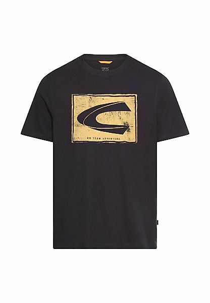 camel active T-Shirt mit Logo-Print günstig online kaufen
