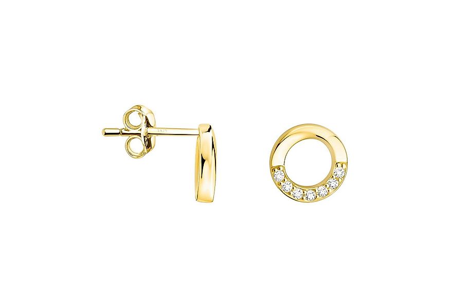 Sofia Milani Paar Ohrstecker Kreis, 925 Silber Damen Schmuck - E2542 günstig online kaufen