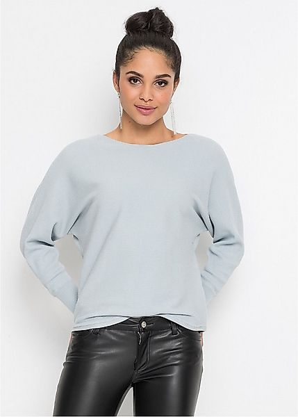 bonprix Strickpullover Oversize-Ripp-Pullover günstig online kaufen