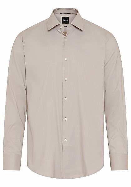BOSS Businesshemd Slim-Fit, aus funktionalem Stretch-Twill, Kentkragen günstig online kaufen