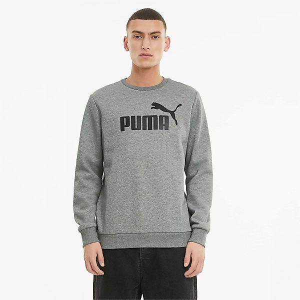 PUMA Essentials Big Logo Herren Sweatshirt mit Rundhalsausschnitt | Mit Hei günstig online kaufen