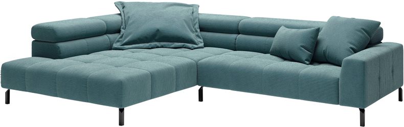 PLACES OF STYLE Ecksofa "Claya, L-Form, incl. Kopfteilverstellung, Breite 3 günstig online kaufen