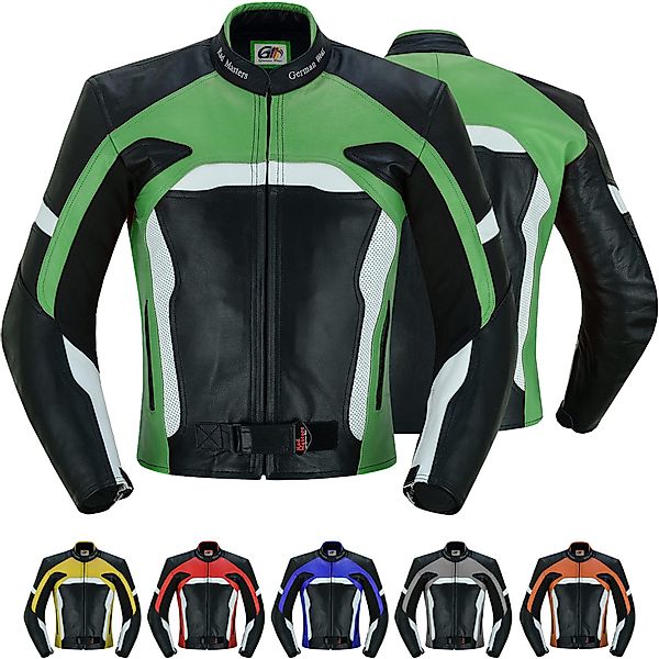 German Wear Motorradjacke GW409J Motorradjacke Büffelleder günstig online kaufen
