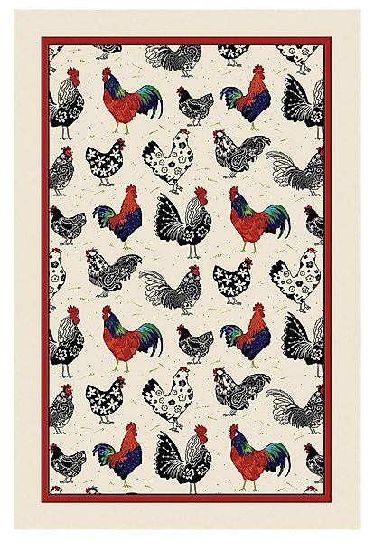 Ulster Weavers Geschirrtuch Rooster, (Set, 1-tlg., 1-teilig), 100% Baumwoll günstig online kaufen