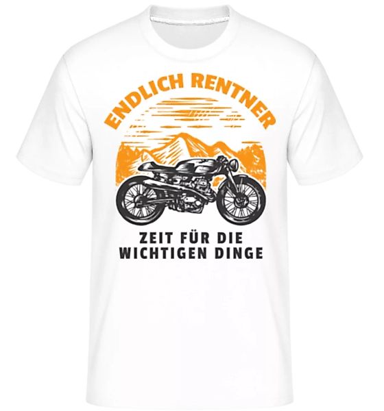 Endlich Rentner Motorrad · Shirtinator Männer T-Shirt günstig online kaufen