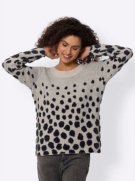 heine Strickpullover Pullover Langarm Jacquard günstig online kaufen