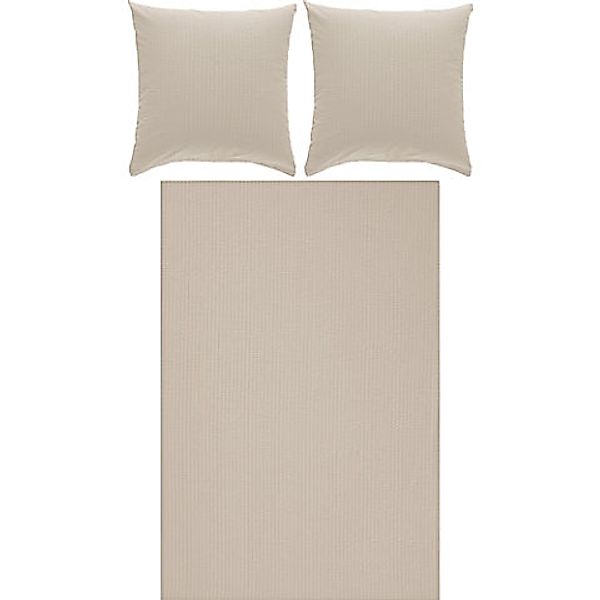Erwin Müller Bettwäsche Bettwäsche "Rosenheim", Seersucker, Uni günstig online kaufen