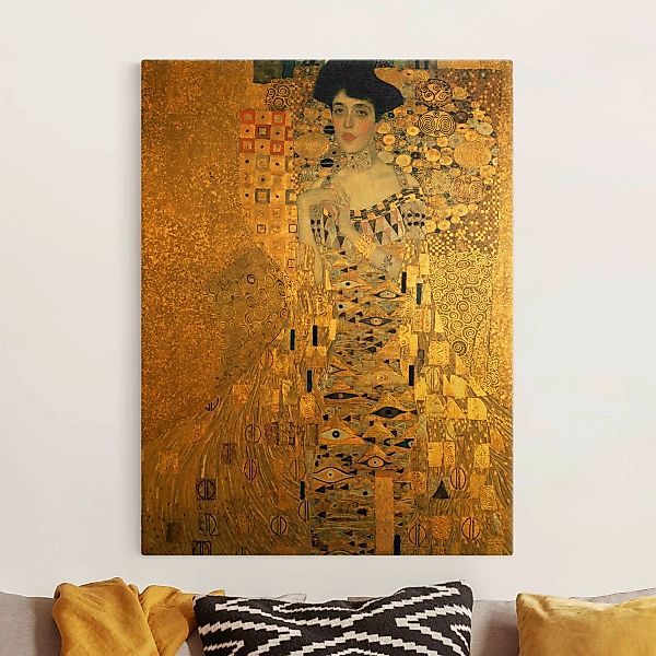 Leinwandbild Gustav Klimt - Adele Bloch-Bauer I günstig online kaufen