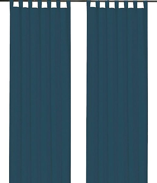 Weckbrodt Vorhang "Vito" Schlaufen 1 Stk. tlg. Microvelour, blickdicht, Uni günstig online kaufen