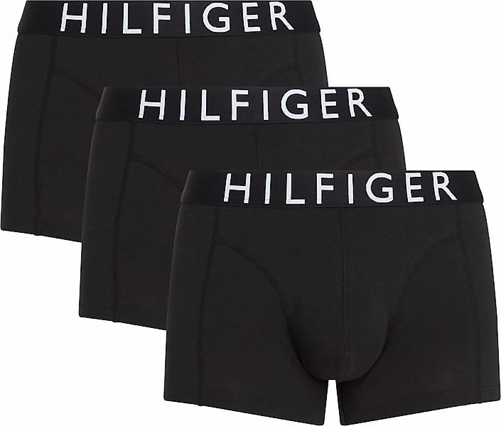 Tommy Hilfiger Underwear Trunk "mit Kontrast-Logo-Taillenbund" 3 Stk. aus S günstig online kaufen