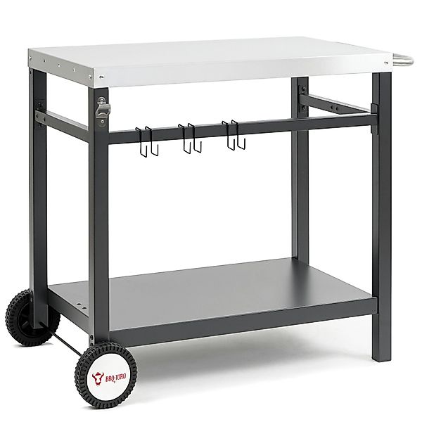 BBQ-Toro Grillablagetisch Grillwagen 85x50x81 cm, Beistelltisch günstig online kaufen