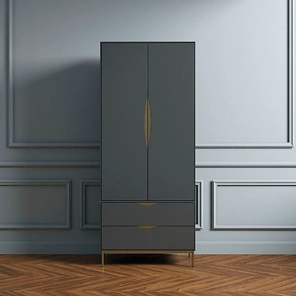 andas Kleiderschrank "KOBE", Schöne Griffe, viel Stuaraum günstig online kaufen