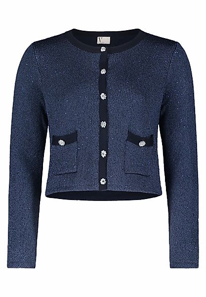 Vera Mont Strickjacke "Vera Mont Strick-Cardigan mit Schmucksteinen", Glitz günstig online kaufen