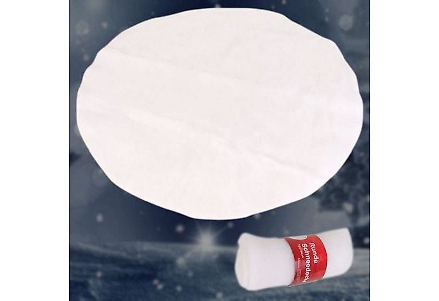BURI Blumentopfuntersetzer Weihnachtsbaumdecke Ø100cm Schneedecke Christbau günstig online kaufen