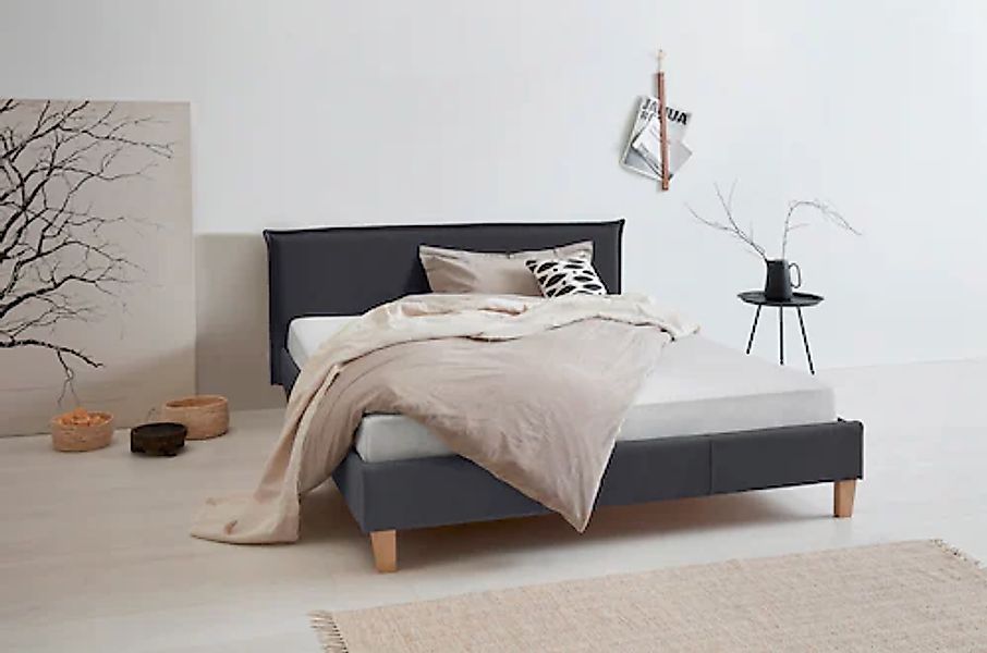 OTTO products Polsterbett "Heddi", in 5 Breiten: von 90cm-200cm, Biese am K günstig online kaufen