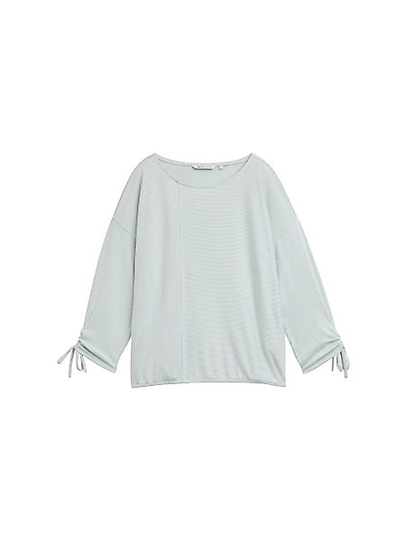 TOM TAILOR Denim Langarmshirt structured stripe günstig online kaufen