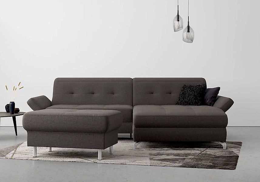 Home affaire Polsterhocker "Maredo" Federkern-Polsterung, passend zur "Mare günstig online kaufen