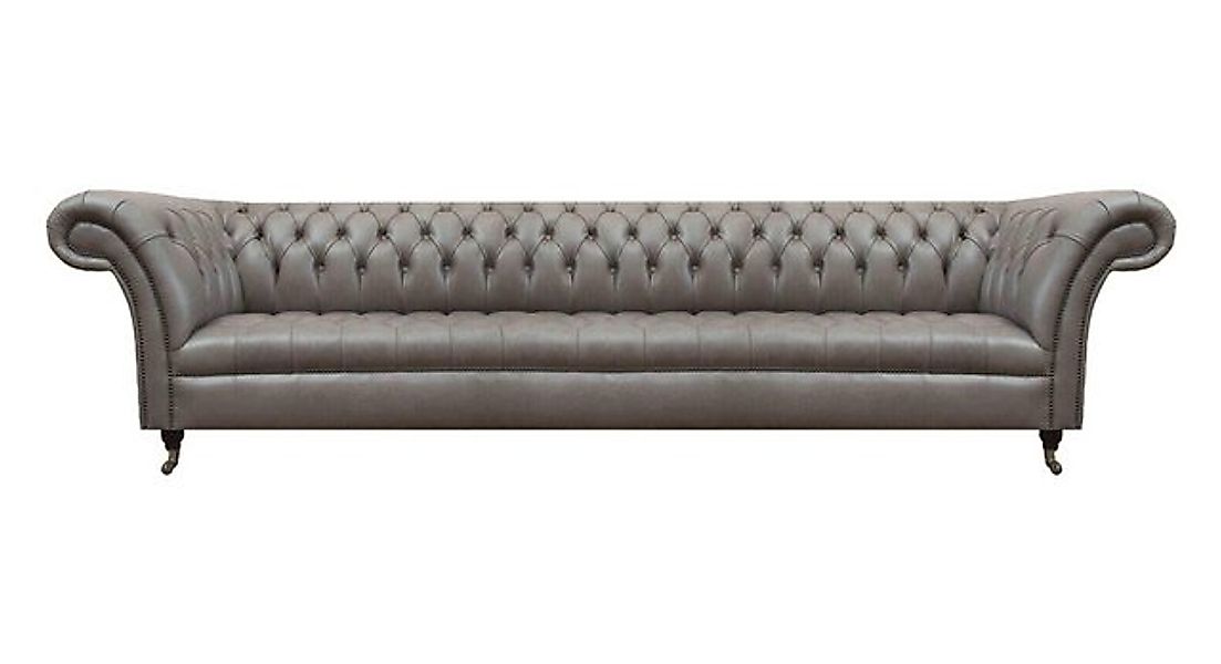 JVmoebel Sofa Moderner Chesterfield 4-Sitzer Luxuriöse Couch Ledermöbel Vie günstig online kaufen