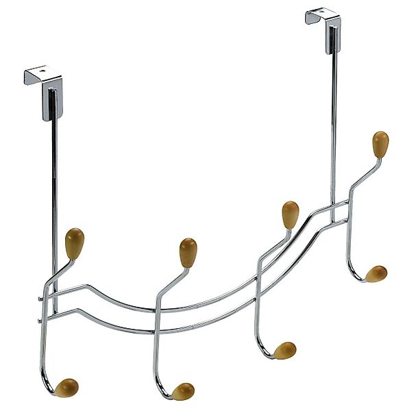 Hettich Garderobenleiste Hettich Türgarderobe 4 Haken günstig online kaufen
