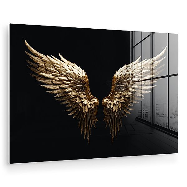 MuchoWow Acrylglasbild Flügel - Engel - günstig online kaufen
