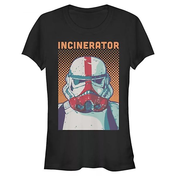 Star Wars - The Mandalorian - Trooper Halftone Incinerator - Frauen T-Shirt günstig online kaufen