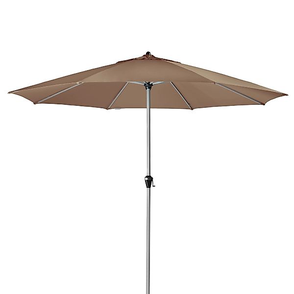 Doppler Marktschirm Active Ø 376 cm Anthrazit mit Kurbelmechanik günstig online kaufen