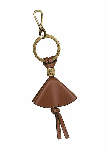 Marc OPolo Schlüsselanhänger "aus edlem Rindleder mit Messing-Details" günstig online kaufen