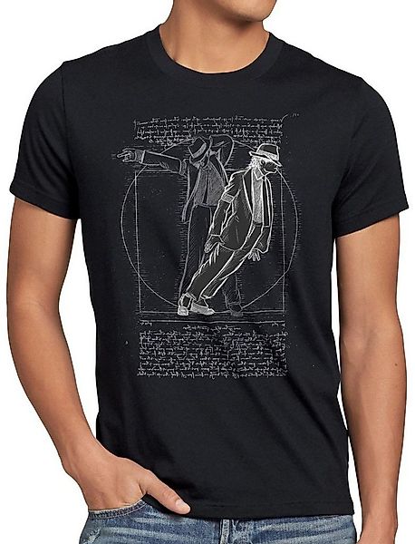 style3 T-Shirt Vitruvianischer Pop King jackson da vinci michael moonwalk günstig online kaufen